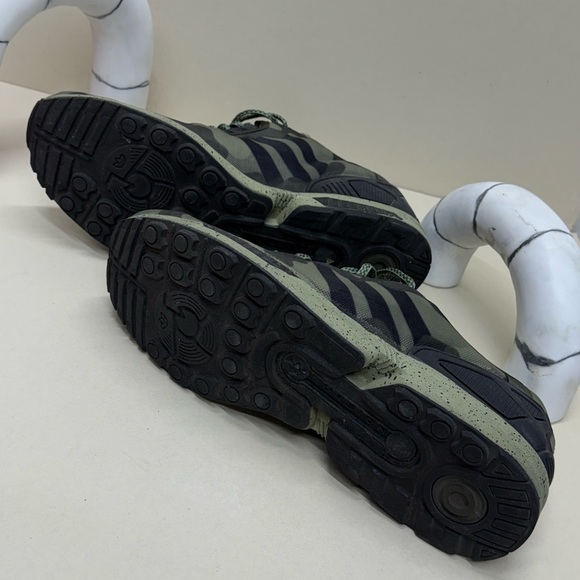 Adidas Men's Rare ZX Flux Torsion men green camo - BAPE resembles - Picture 7 of 8